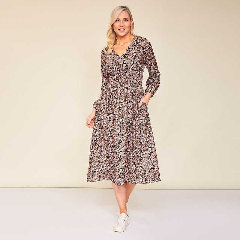 Emily Dress (Floral) – The Casual Company
